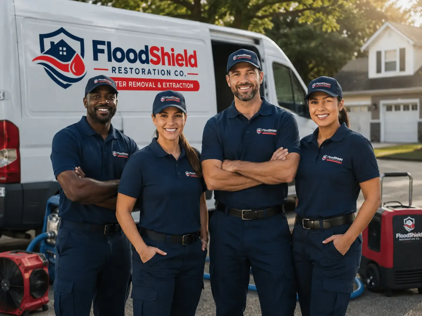 Flood Damage Restoration company in Bellevue, OH